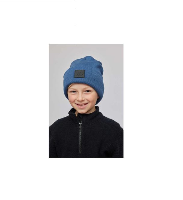 Hovedbilde Skogstad J Fast strikket lue Ensign Blue